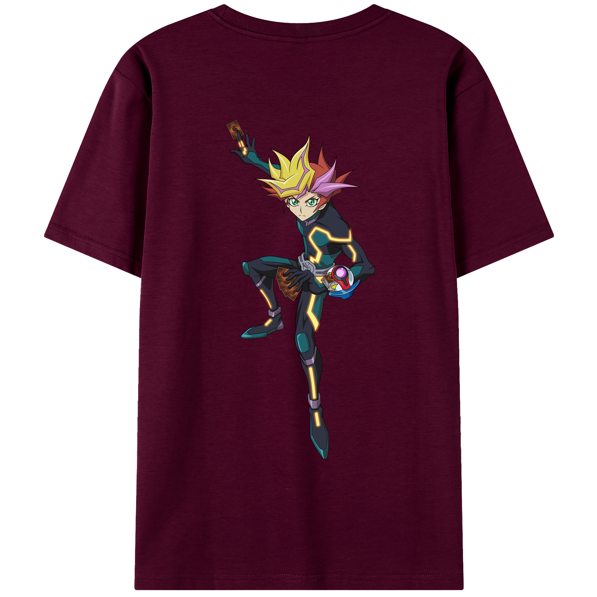 （画像用） 遊☆戯☆王 Yu-Gi-Oh! レディース半袖Tシャツ(バックプリント)